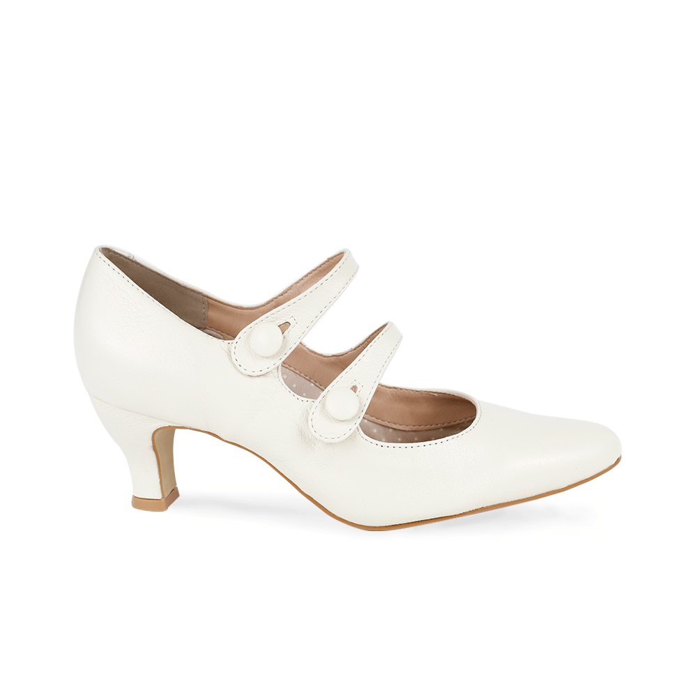 Scarpin Retrô Francesca Vegan Verniz Bordô - Lolita Pimenta