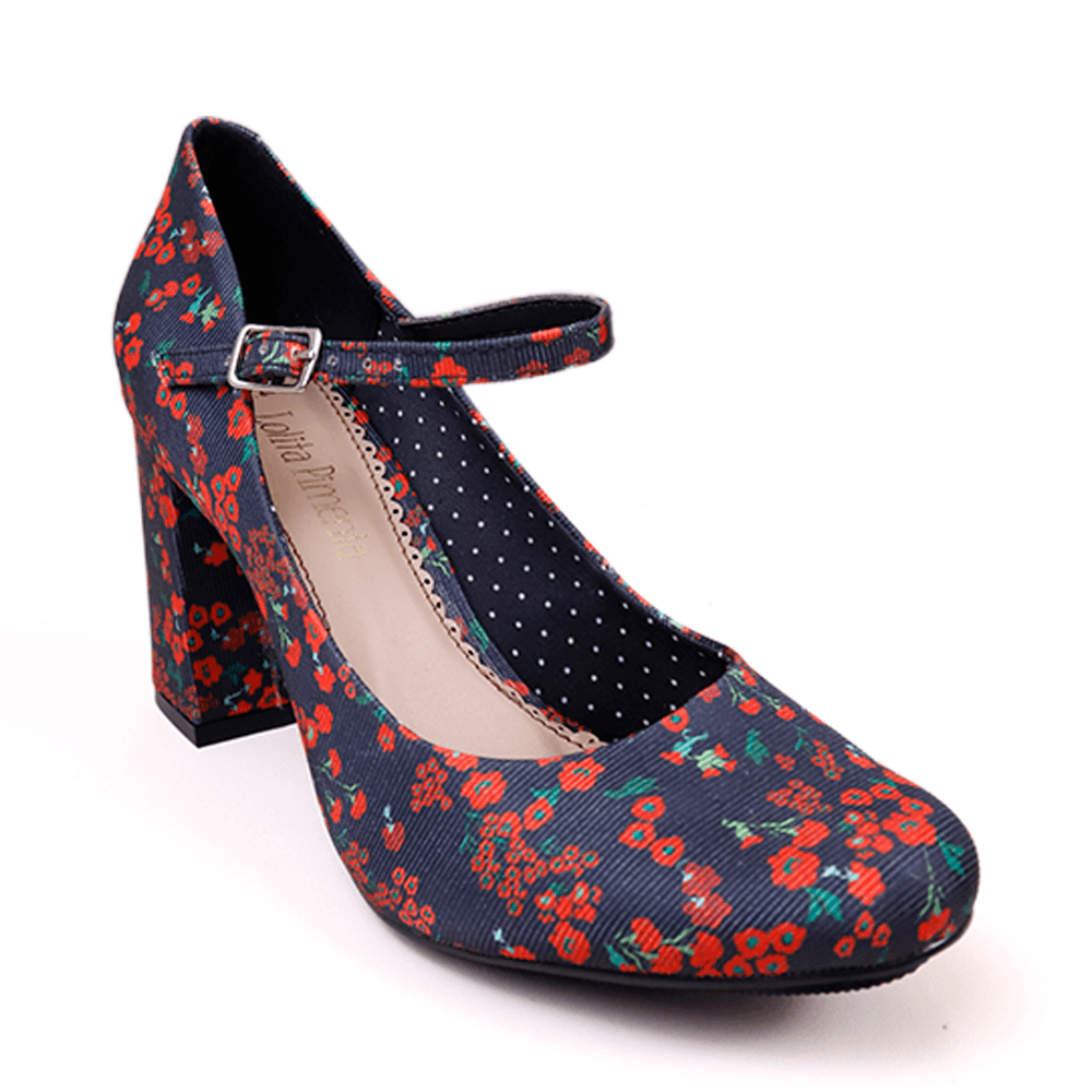 ALICE TEC MINIFLOR/ NM PRETO - Lolita Pimenta