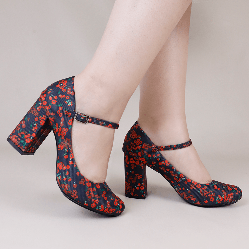 ALICE TEC MINIFLOR/ NM PRETO - Lolita Pimenta