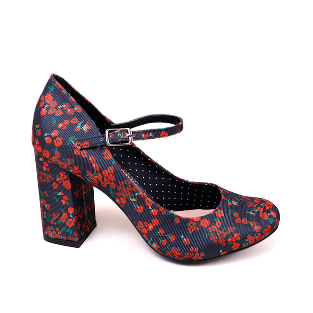ALICE TEC MINIFLOR/ NM PRETO - Lolita Pimenta